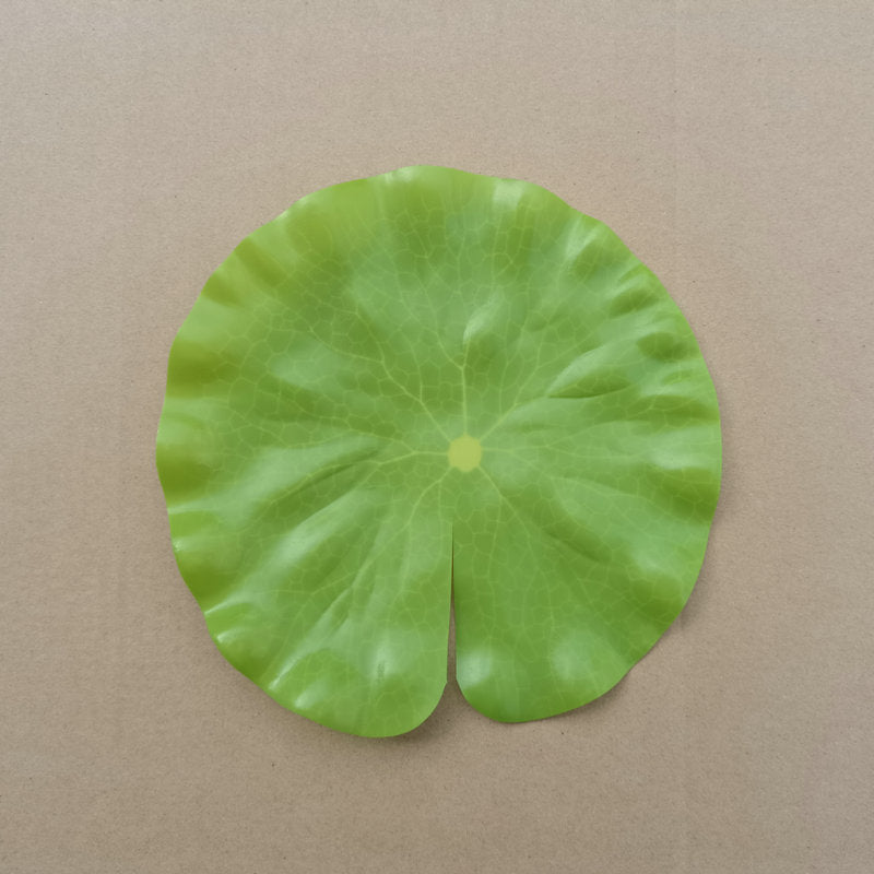 Künstliche Seerosenblatt-Deko, Einzelnes Blatt, 40 cm, UV-beständig, für Garten und Innenraum
