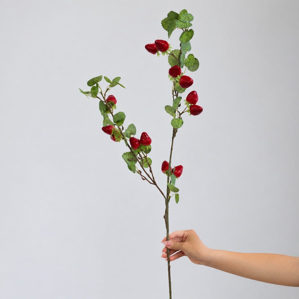 Künstliche Wildbeeren-Zweige, 90 cm, Dekoration für Hochzeit, Innenraum, Floristik