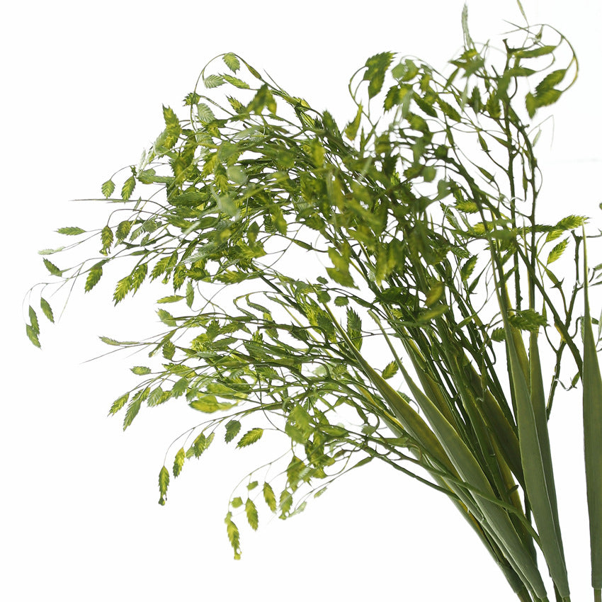 Künstliche Grünpflanze, 2-Zweige Hasenschwanzgras, 80 cm, für Zuhause, Büro und Veranstaltungen