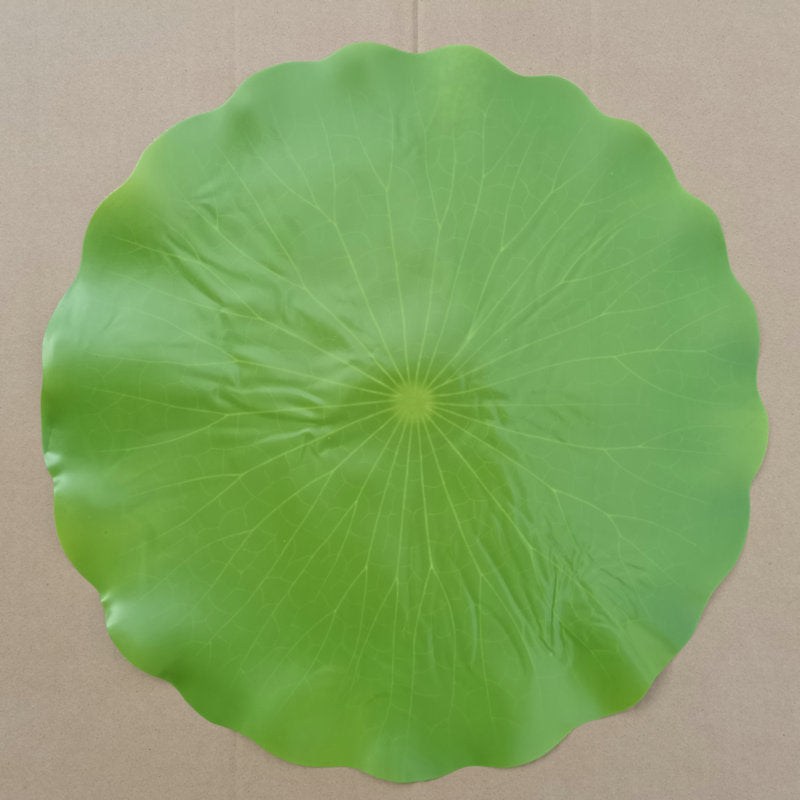 Künstliche Seerosenblatt-Deko, Einzelnes Blatt, 40 cm, UV-beständig, für Garten und Innenraum