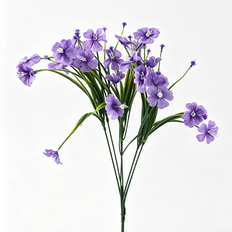 Künstlicher Wassergras-Busch aus Kunststoff, 1 Stück, Kunstpflanze für Hochzeit, Schaufenster und Blumentrog
