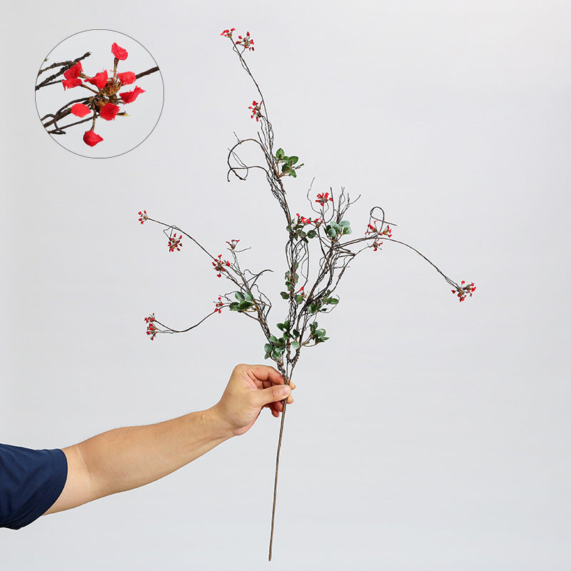 Einzelner Stiel mit 18 Blüten, Schleierkraut, 85 cm, Polyester-Seide, für Zuhause und Gewerbe