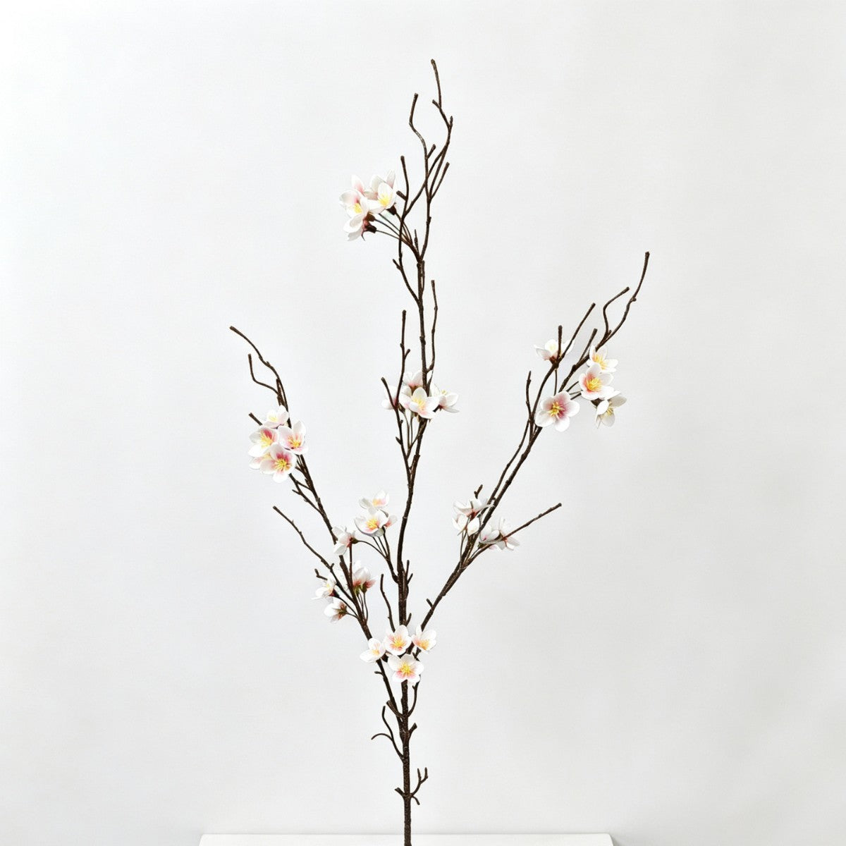 Künstlicher Pflaumenblüten-Zweig, 80 cm, aus Kunststoff, für Hochzeiten, Büros und Innendekoration