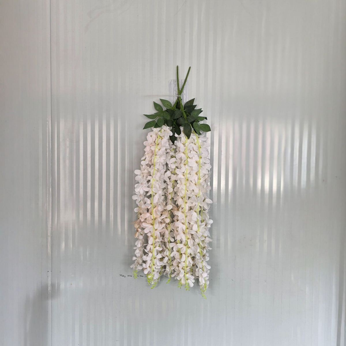 Künstliche Wisteria-Blütengirlande, 85 cm, Plastik, für Hochzeitsdeko und Inneneinrichtung