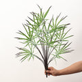 Kunstpflanze Schefflera (Fingeraralie) Strauch, 1 Stück, Kunststoff PE/PVC, für Büro, Hotel, Schaufenster und Zuhause