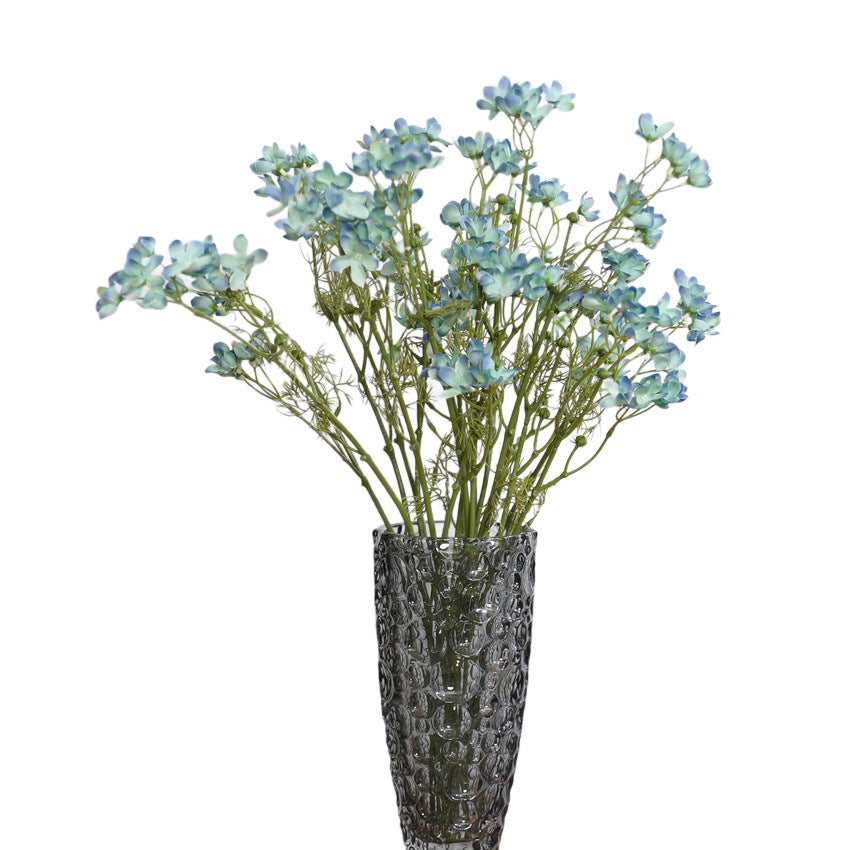 Künstliche Rittersporn-Blütenbusch, 55 cm, Plastik, für Hochzeiten, Zuhause und Dekoration