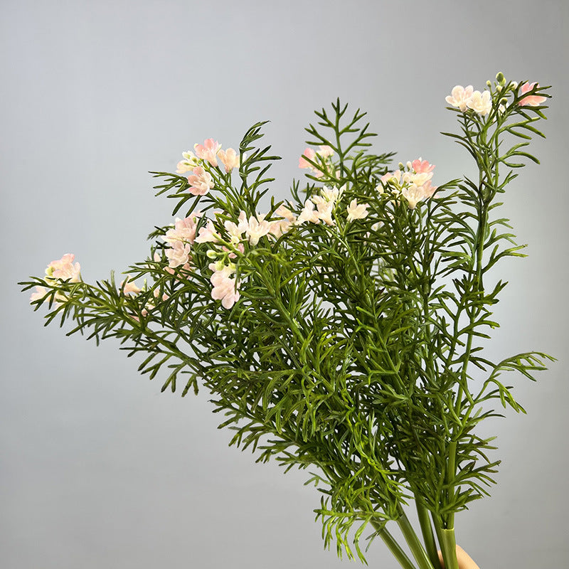 Künstlicher Chrysanthemen-Busch, Kunststoff, Gänseblümchen-Optik, Kamille-Stil, Dekoblumen für Hochzeit, Zuhause und Terrasse