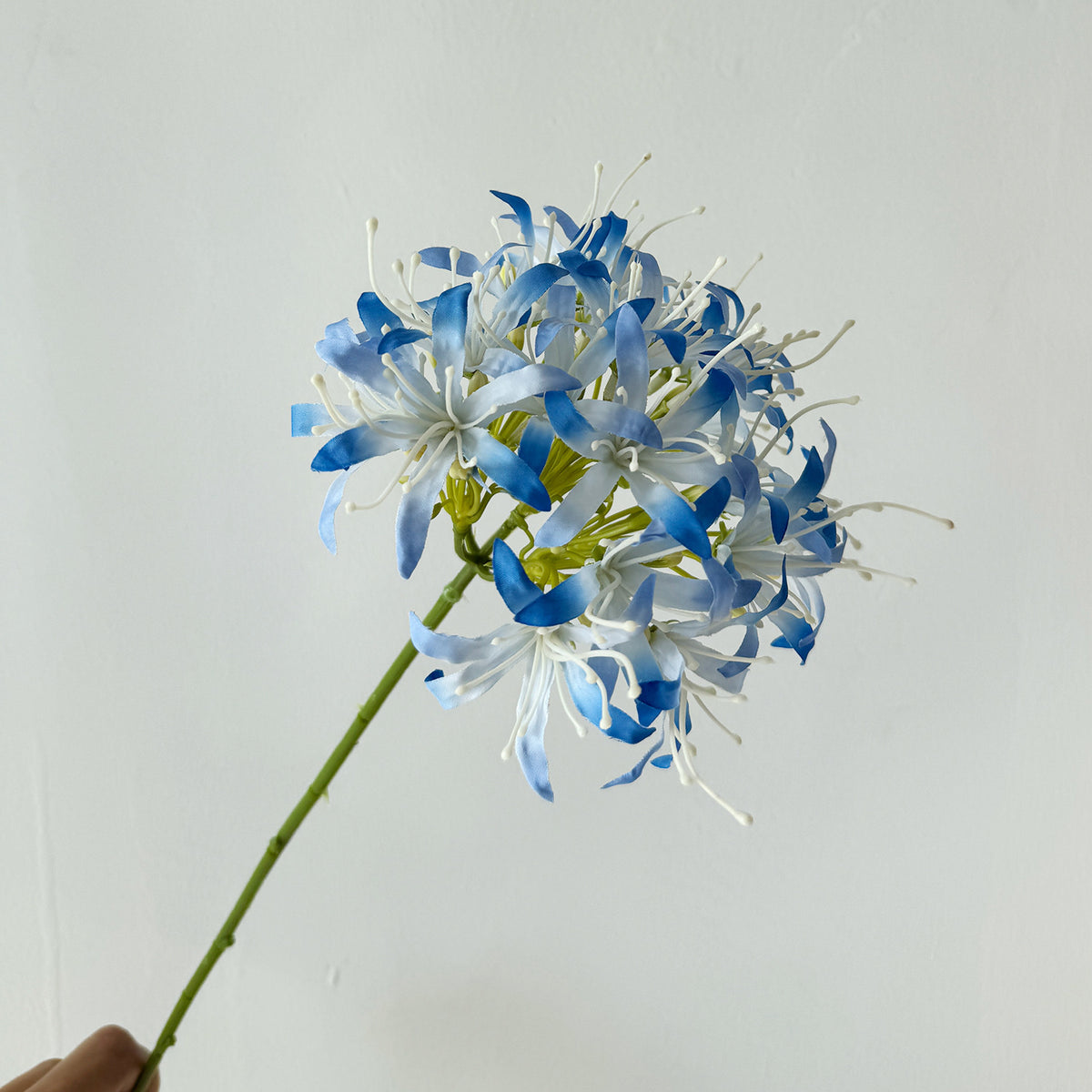 66 cm künstliche Lycoris-Blüten, Busch, Polyester-Seide, für Hoteldekoration, Hochzeiten, Innenräume