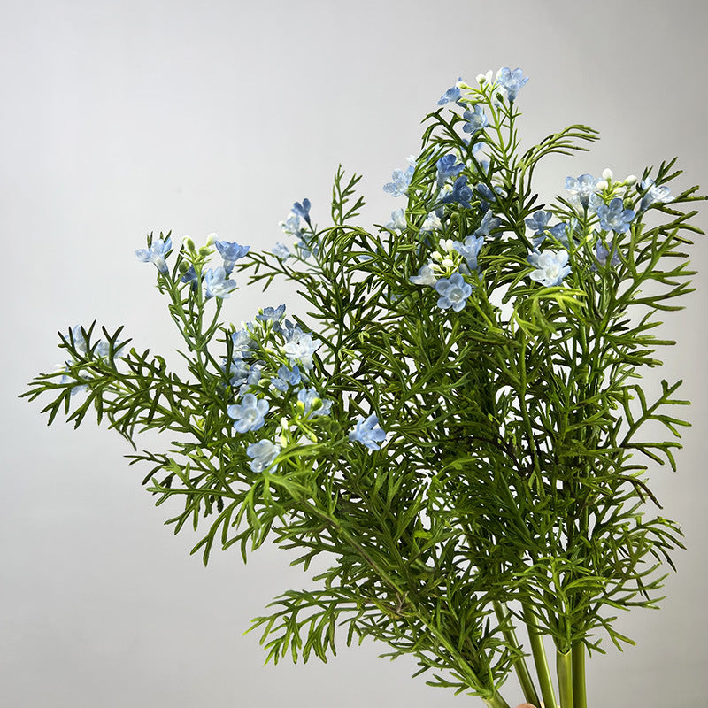 Künstlicher Chrysanthemen-Busch, Kunststoff, Gänseblümchen-Optik, Kamille-Stil, Dekoblumen für Hochzeit, Zuhause und Terrasse