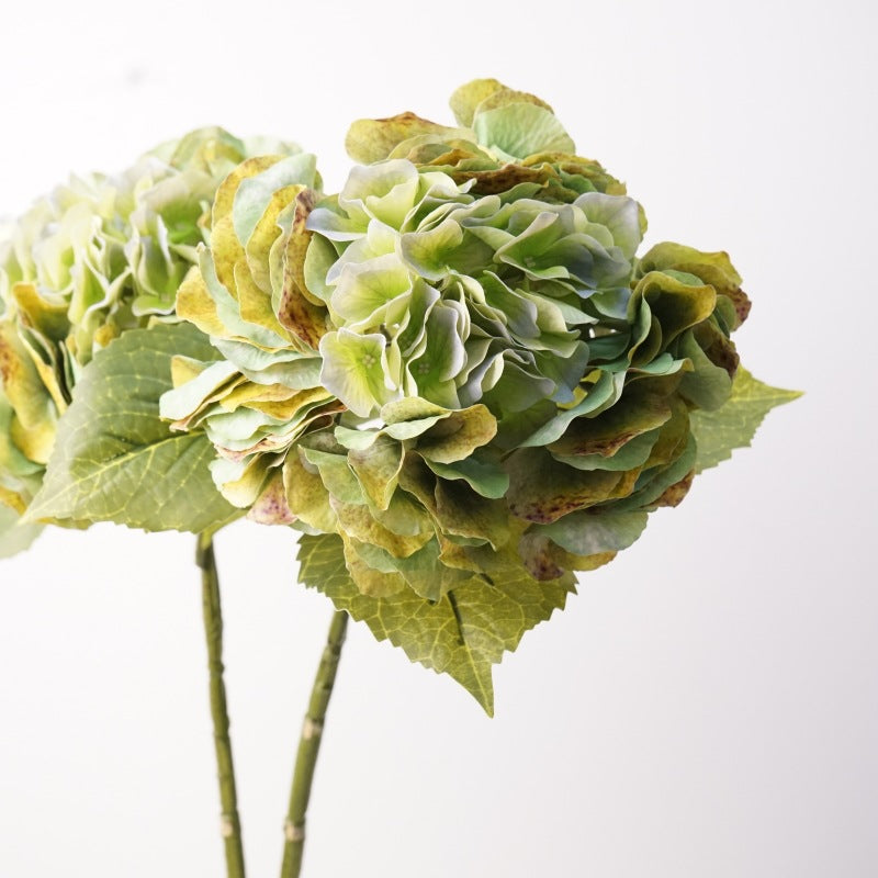 Künstliche Hortensien-Blüte, 24 cm Durchmesser, 50 cm hoch, modern, für Hochzeit, Dekoration, gewerblichen Einsatz