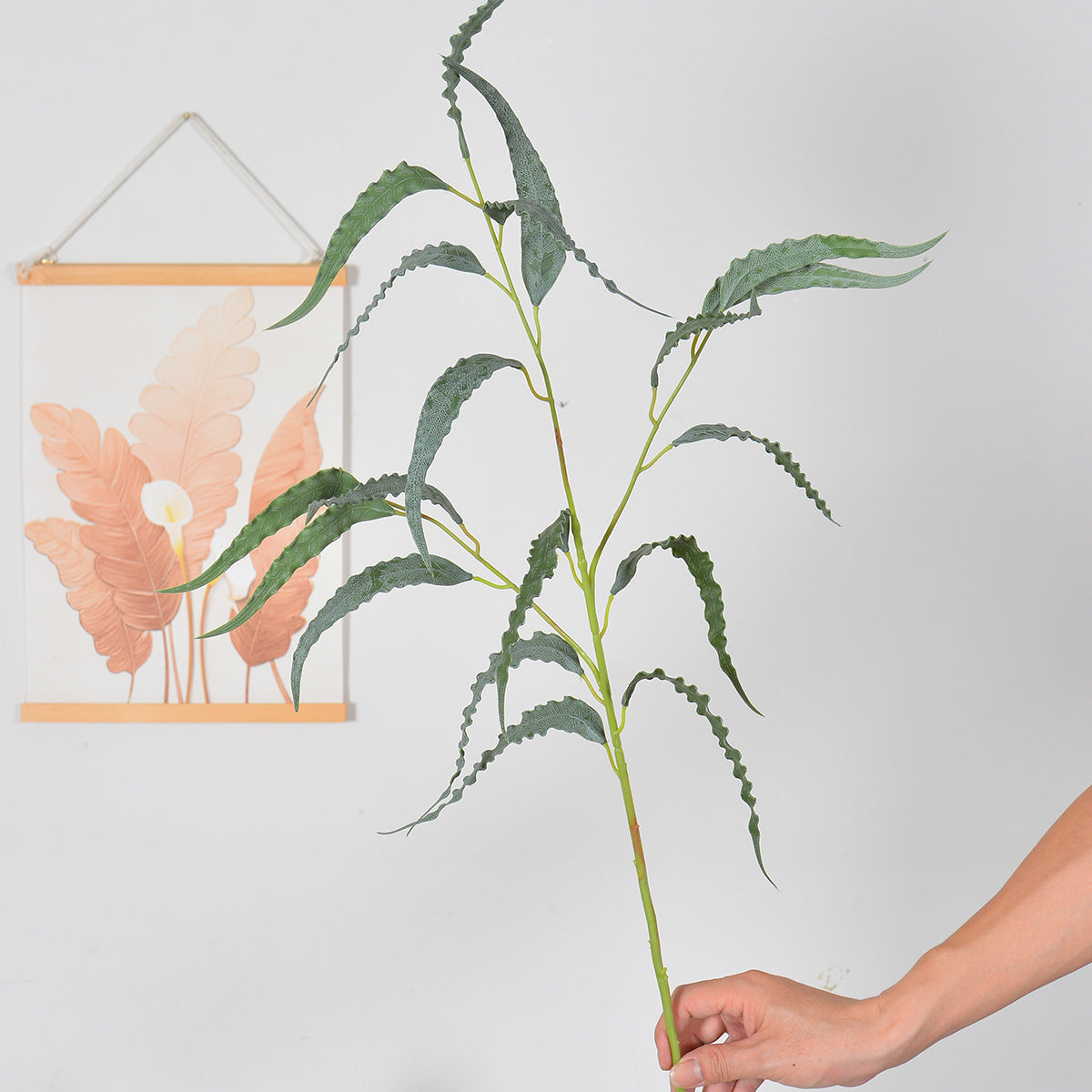 Künstliche Eukalyptus- und Farn-Blumenstrauß, 68 cm, für Hochzeiten, Büro und Wohnraum