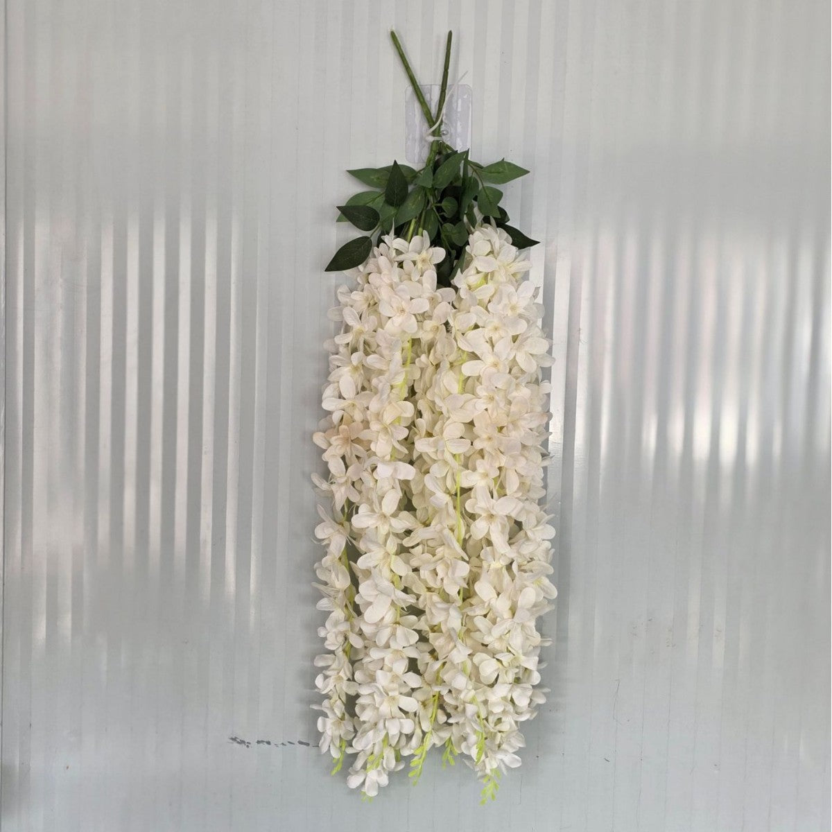 Künstliche Wisteria-Blütengirlande, 85 cm, Plastik, für Hochzeitsdeko und Inneneinrichtung