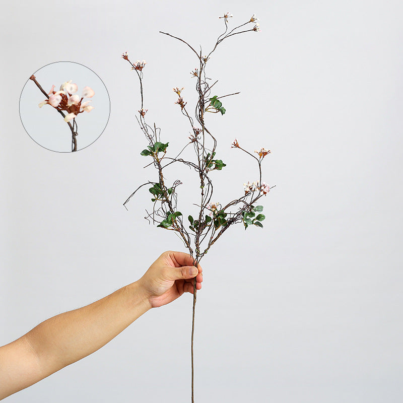 Einzelner Stiel mit 18 Blüten, Schleierkraut, 85 cm, Polyester-Seide, für Zuhause und Gewerbe