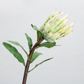 Künstliche Protea-Königsblume, einzelner Stiel, 56 cm Länge, für Hochzeitsdekoration und Inneneinrichtung
