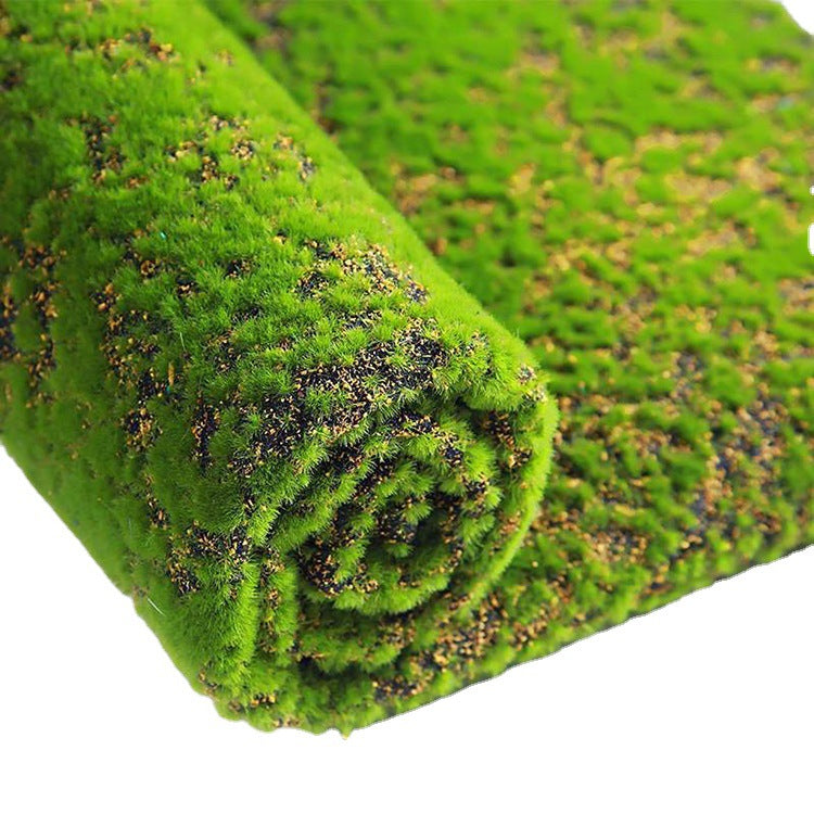 Künstlicher Moosteppich, 100 x 100 cm, PE/PVC, für Innendekoration, Büros, Geschäfte und Veranstaltungen