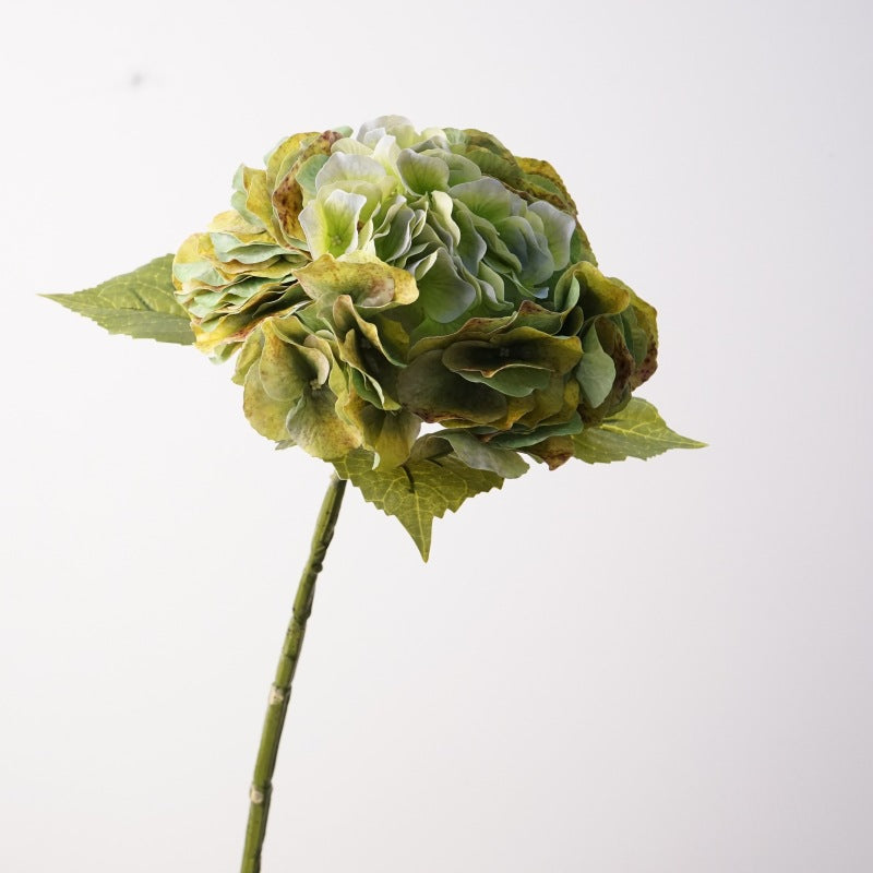 Künstliche Hortensien-Blüte, 24 cm Durchmesser, 50 cm hoch, modern, für Hochzeit, Dekoration, gewerblichen Einsatz