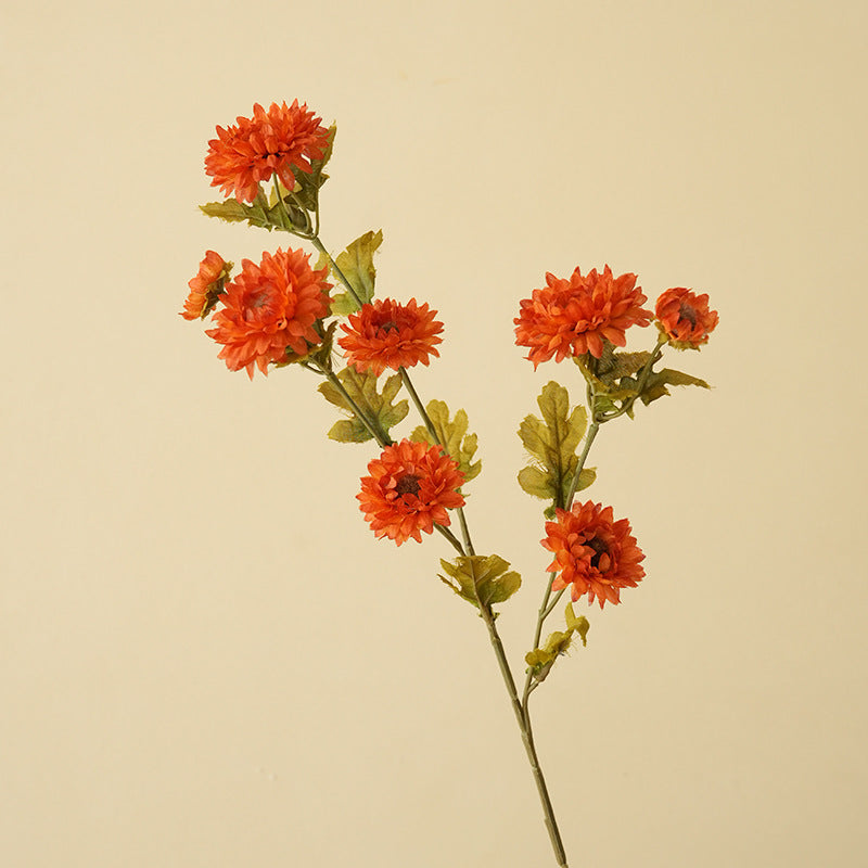 54 cm künstliche Gänseblümchen Busch mit 8 Blüten, Seide, modernes Design, für Zuhause, Innendekoration