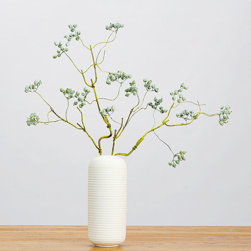 Künstliche Beerenstrauß mit Wildbeeren, roten Beeren und Stechpalmen, 70 cm, Schaumstoff, für Innenraumdekoration, Hochzeiten und Feiertage