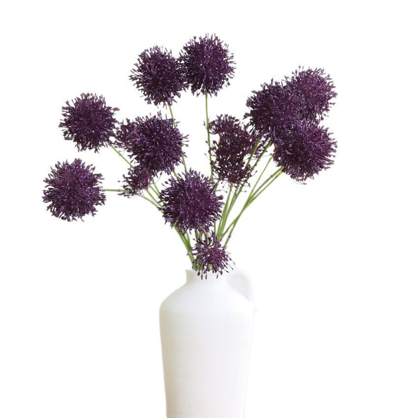 75 cm künstliche Zwiebelblume, 2 Blüten, Dekoration für Hochzeiten, Wohnraum, Hotels, Büros
