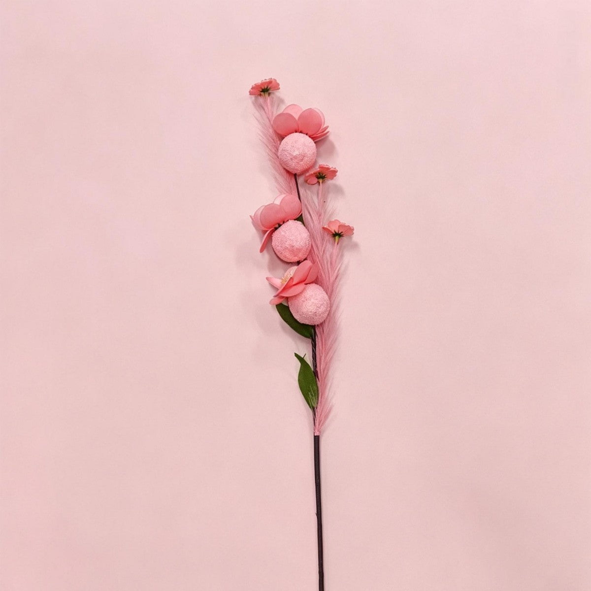 Künstliche Magnolie, 3 Blüten, 50 cm hoch, Seidenstoff, für Hochzeit, Dekoration, Innenraum