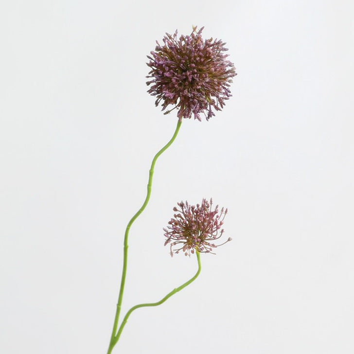 75 cm künstliche Zwiebelblume, 2 Blüten, Dekoration für Hochzeiten, Wohnraum, Hotels, Büros