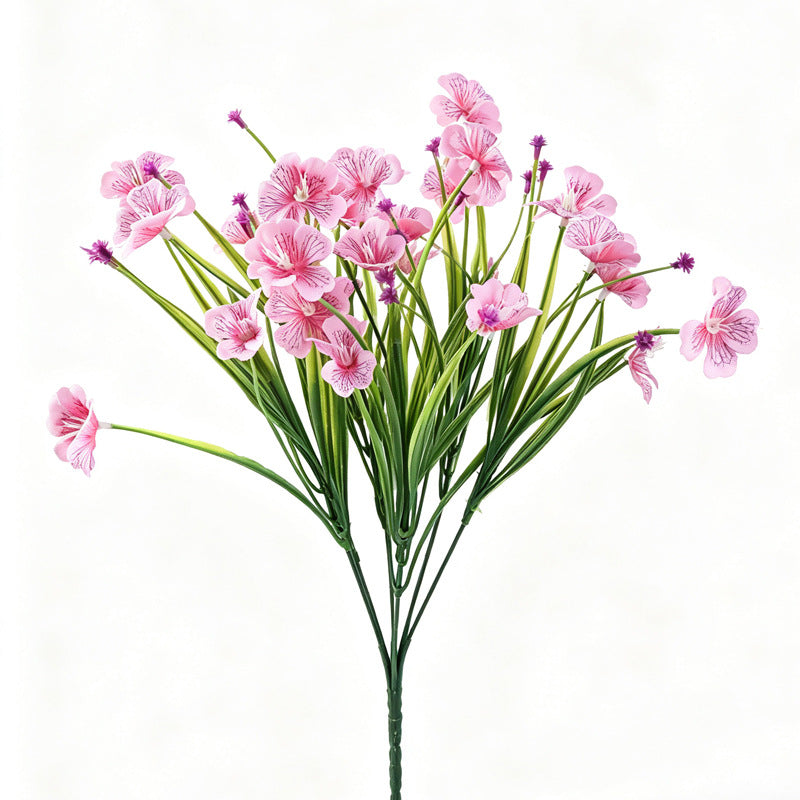 Künstlicher Wassergras-Busch aus Kunststoff, 1 Stück, Kunstpflanze für Hochzeit, Schaufenster und Blumentrog