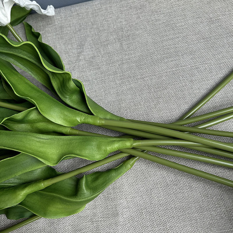 Künstliche Iris aus PU, 64 cm hoch, 15 cm Blütendurchmesser - für Hochzeiten, Büros, Hotels & Wohnaccessoires, 6 Farben