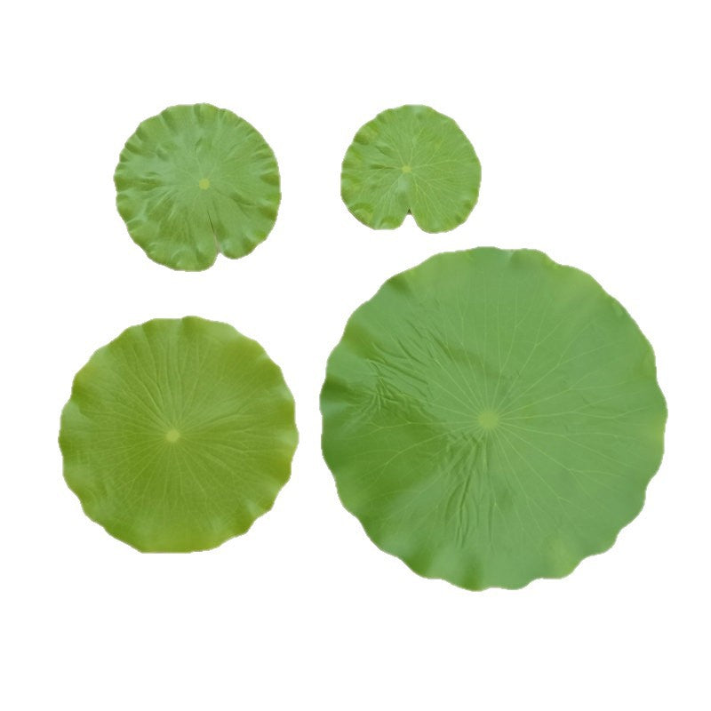 Künstliche Seerosenblatt-Deko, Einzelnes Blatt, 40 cm, UV-beständig, für Garten und Innenraum