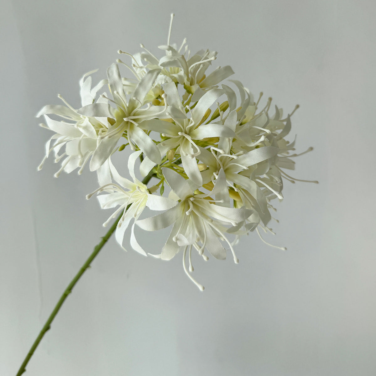 66 cm künstliche Lycoris-Blüten, Busch, Polyester-Seide, für Hoteldekoration, Hochzeiten, Innenräume