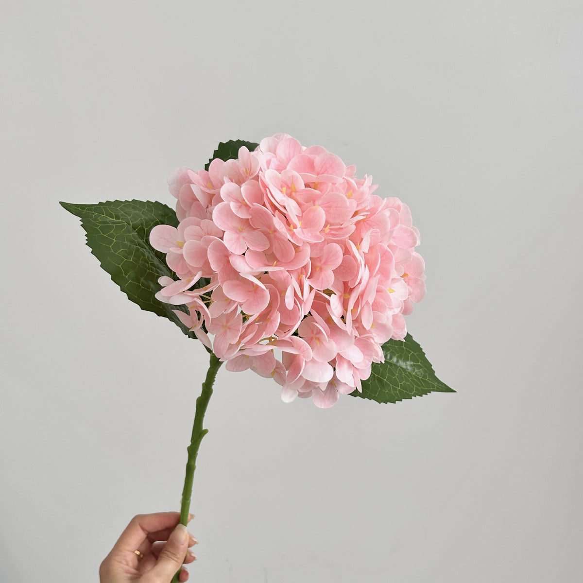 Künstliche Hortensie, 176 Blüten, 51 cm, Seidenstoff, für Hochzeit, Hotel, Dekoration
