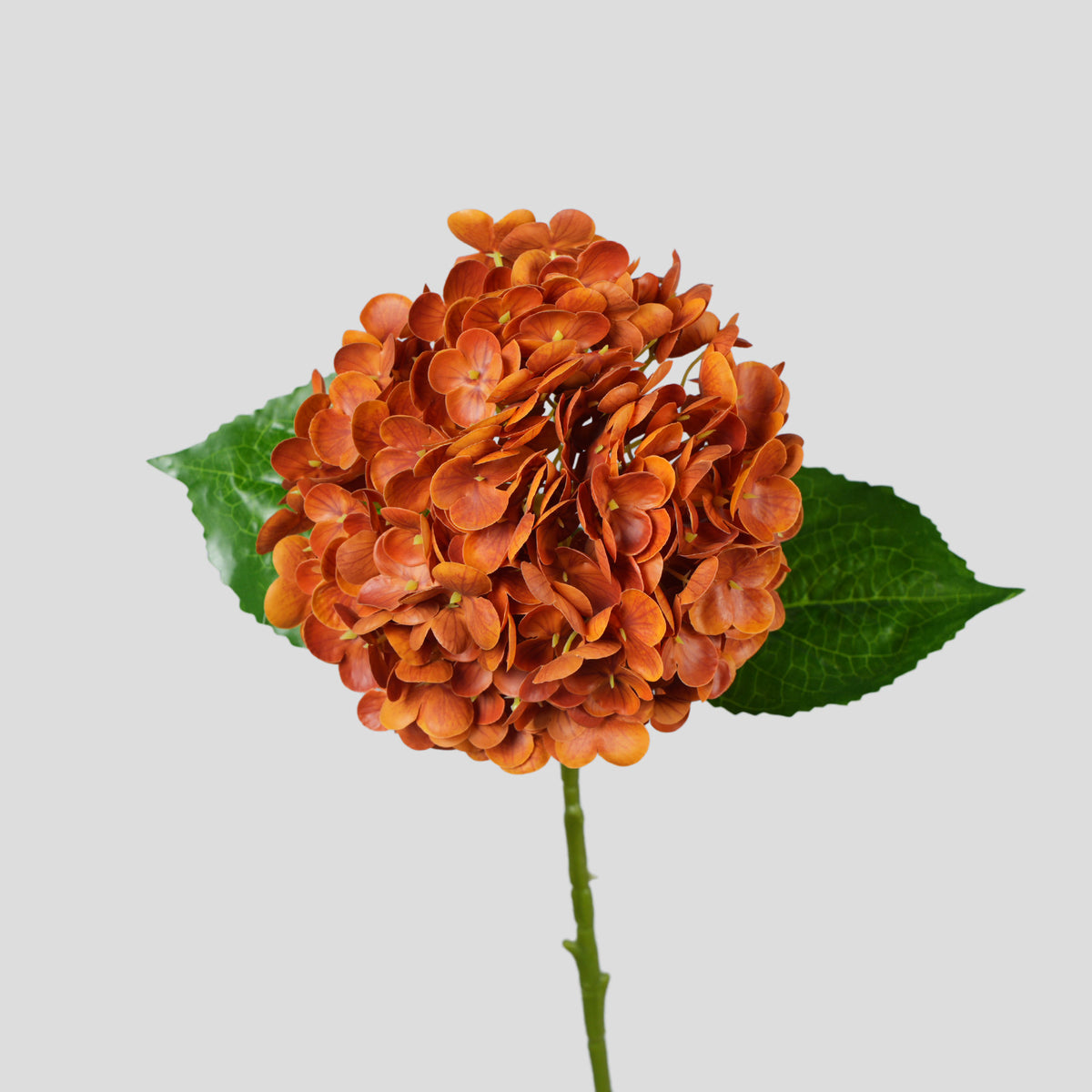 Künstliche Hortensie, Einzelstiel mit 1 Blüte, Kunststoff, 62 cm, für Hochzeit, Hotel und Dekoration