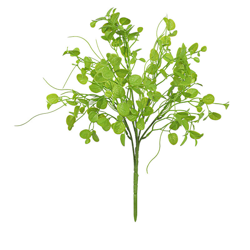 Künstliche Eukalyptus-Zweige mit Dimple Grass & Persischem Gras, Büschel, 41 cm, Kunststoff, für Deko drinnen und draußen