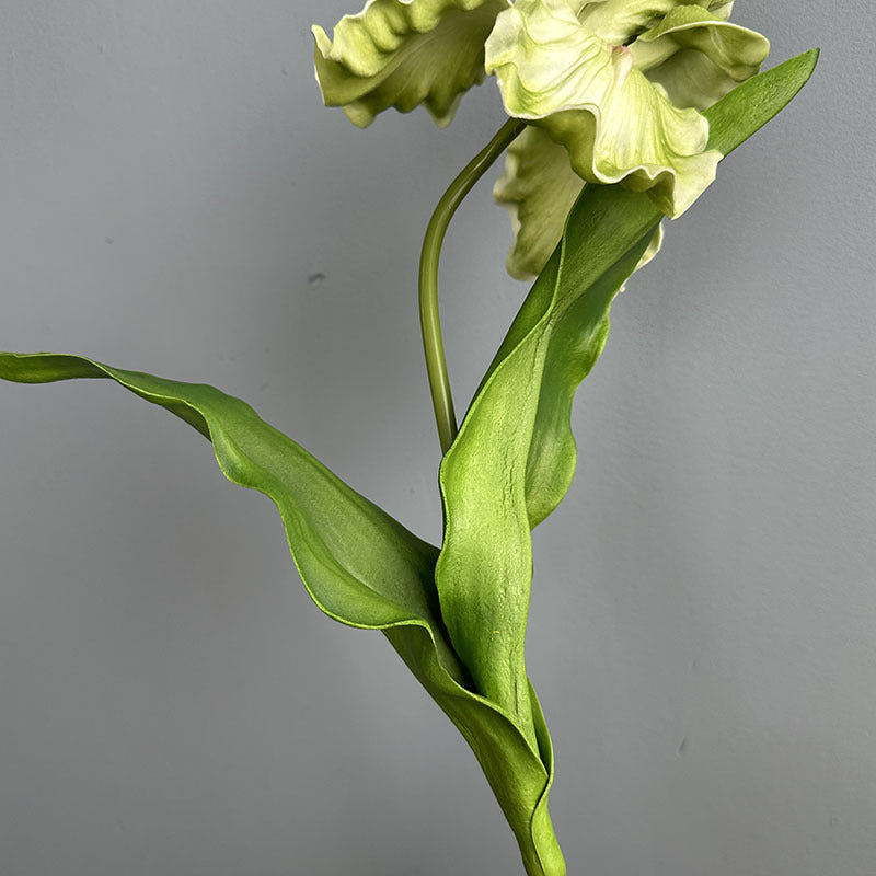Künstliche Iris aus PU, 64 cm hoch, 15 cm Blütendurchmesser - für Hochzeiten, Büros, Hotels & Wohnaccessoires, 6 Farben