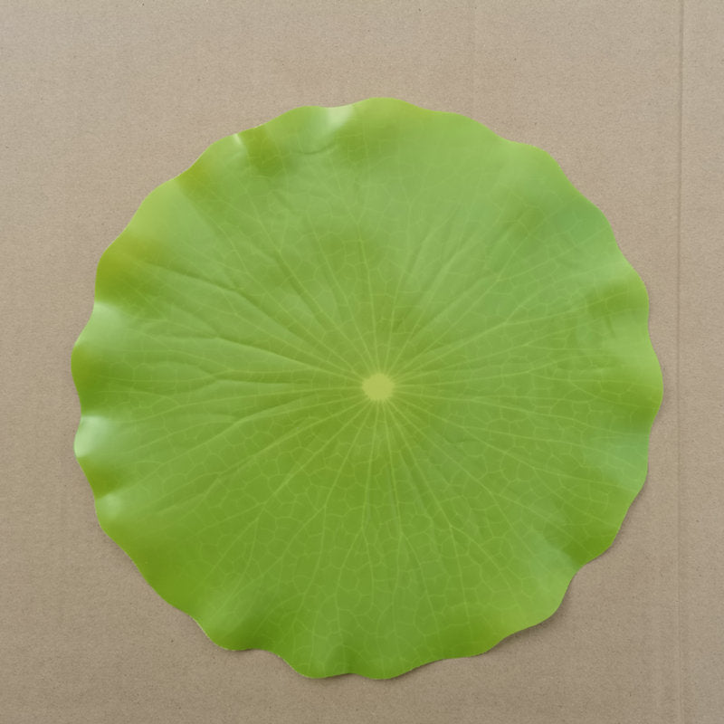 Künstliche Seerosenblatt-Deko, Einzelnes Blatt, 40 cm, UV-beständig, für Garten und Innenraum