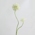 75 cm künstliche Zwiebelblume, 2 Blüten, Dekoration für Hochzeiten, Wohnraum, Hotels, Büros