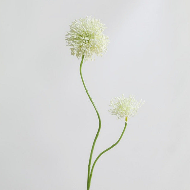 75 cm künstliche Zwiebelblume, 2 Blüten, Dekoration für Hochzeiten, Wohnraum, Hotels, Büros