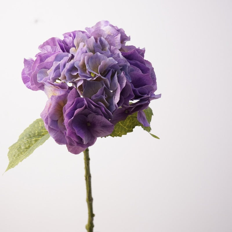 Künstliche Hortensien-Blüte, 24 cm Durchmesser, 50 cm hoch, modern, für Hochzeit, Dekoration, gewerblichen Einsatz