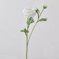 Ranunkel-Kunstblume mit Real-Touch – 48 cm, flexibler Stiel – täuschend echte Premium-Blüte für Vase & Hochzeitsdeko