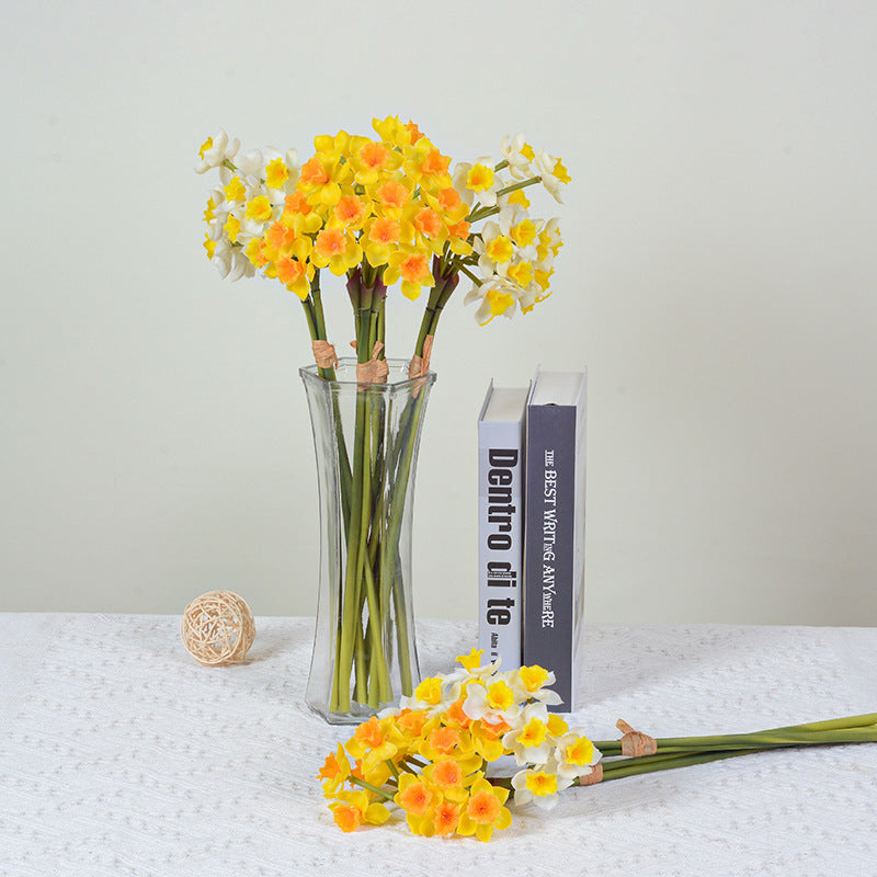 Real Touch Narzissenstängel für Hochzeiten, Handarbeiten & DIY-Projekte