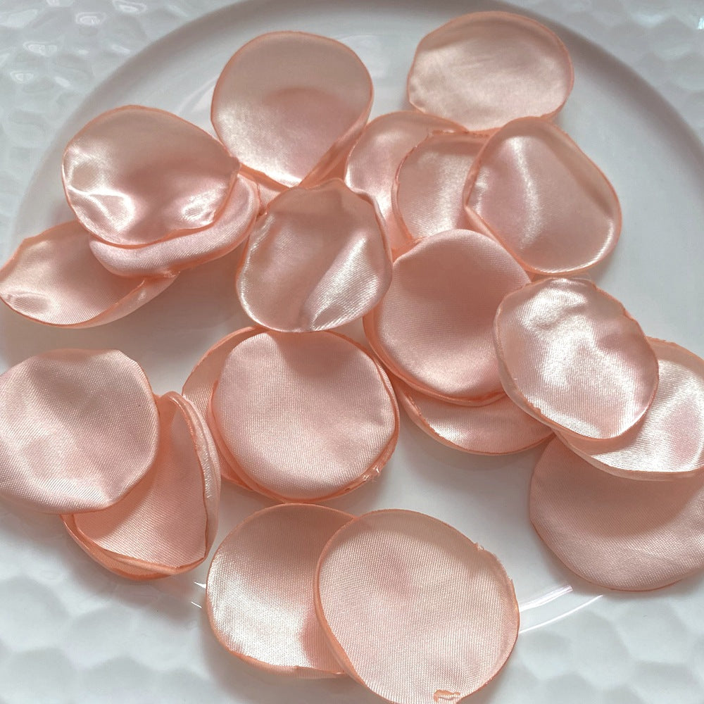 Seidenrosenblätter 200 Stück Großpackung – 4 cm Streudeko für Hochzeit, Tischdeko & Floristik, wiederverwendbar