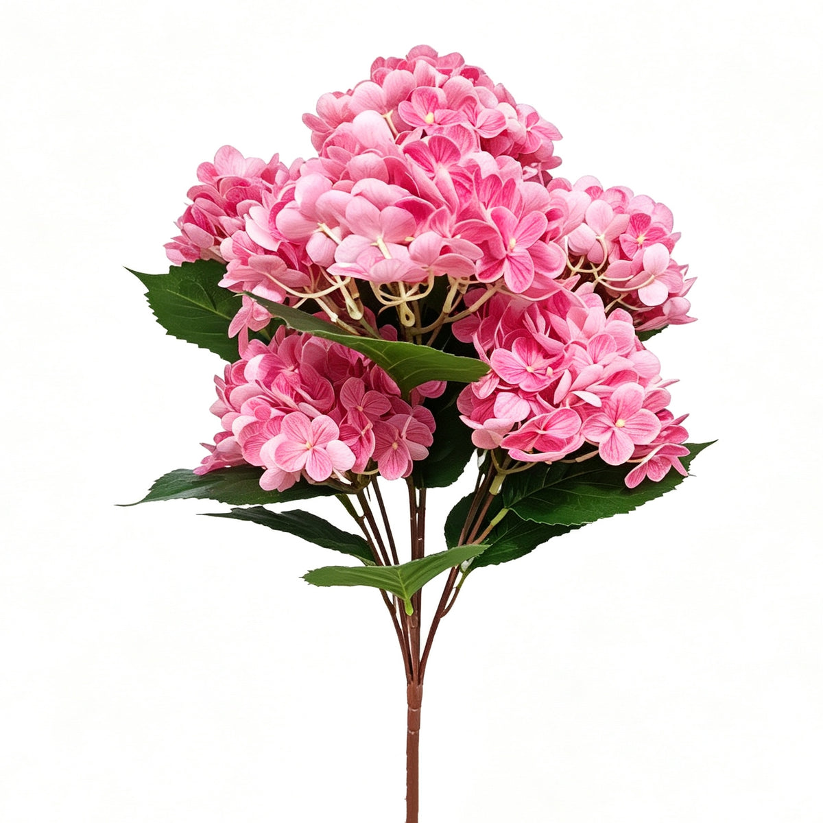 55cm Real Touch Hortensien UV-resistent – Künstliche Blume für Außenbereich Biergarten Dekoration