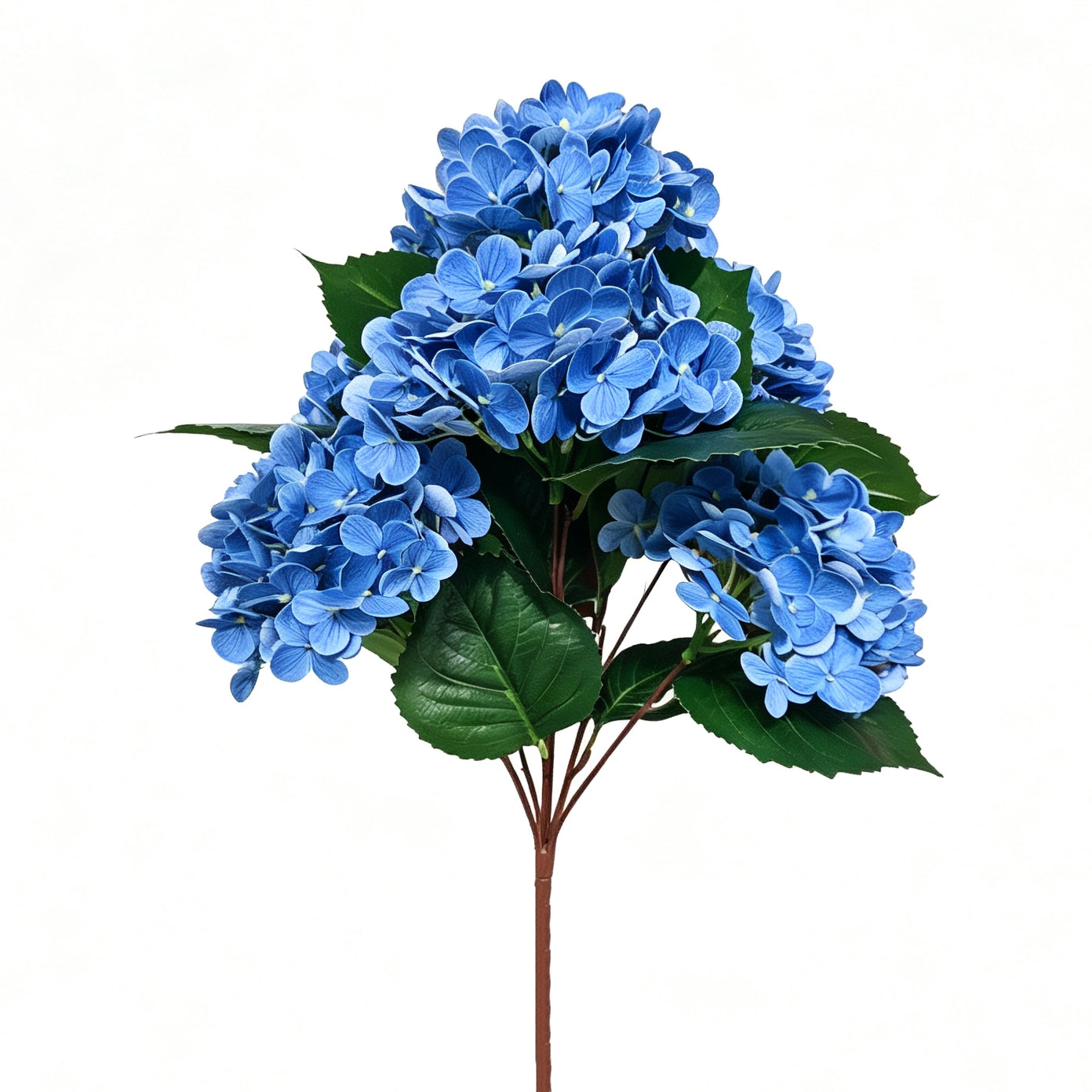 55cm Real Touch Hortensien UV-resistent – Künstliche Blume für Außenbereich Biergarten Dekoration