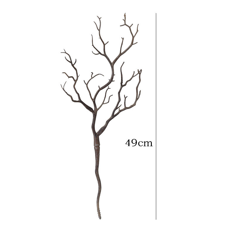 49 cm Künstliche Äste & Zweige – Realistische Deko für Weihnachten, Halloween & DIY-Projekte
