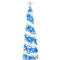 1,5 m Glitzer-Weihnachtsbaum – Zusammenklappbarer Pop-up Künstlicher Tannenbaum