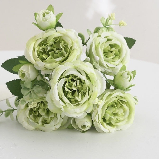 4er-Pack künstliche Pfingstrosen, 32 cm – Tischdekoration für Hochzeiten, Partys und Wohnbereich