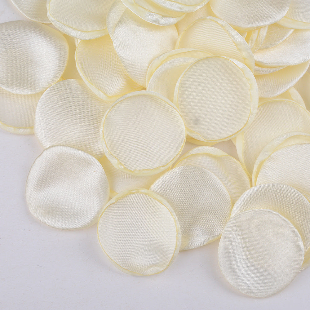 Seidenrosenblätter 200 Stück Großpackung – 4 cm Streudeko für Hochzeit, Tischdeko & Floristik, wiederverwendbar