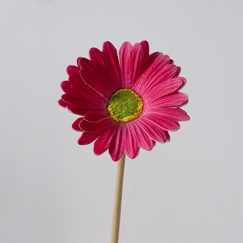 Kunstblumen Gerbera Stiel Real Touch 30 cm – Einzelstiel für Hochzeit, Tischdeko & Wohnkultur