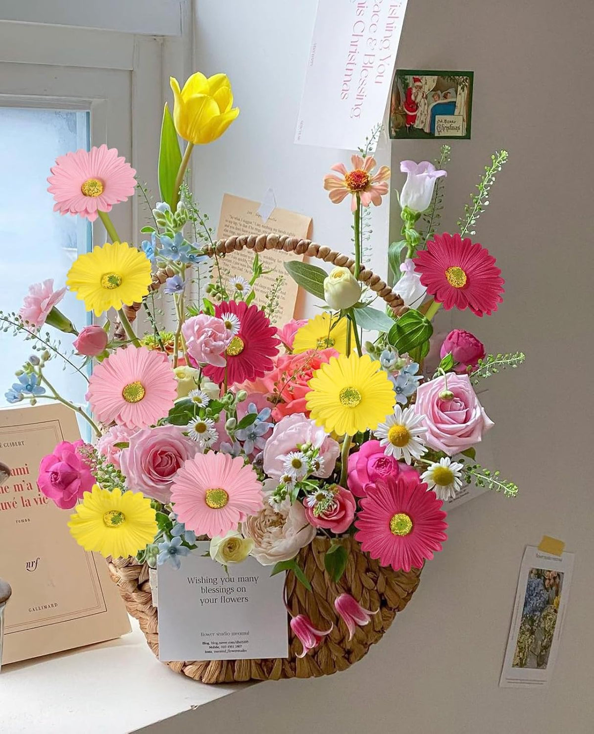 Kunstblumen Gerbera Stiel Real Touch 30 cm – Einzelstiel für Hochzeit, Tischdeko & Wohnkultur