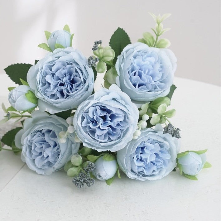 4er-Pack künstliche Pfingstrosen, 32 cm – Tischdekoration für Hochzeiten, Partys und Wohnbereich