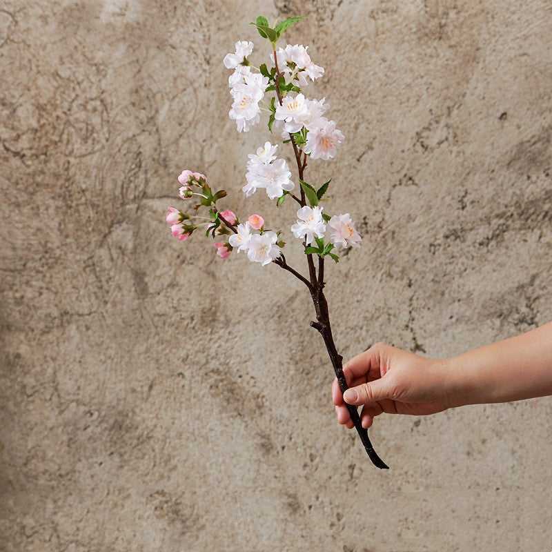 3er Set Künstliche Kirschblütenzweige (49 cm) – Frühlingsdeko für Zuhause & Sakura-Arrangements